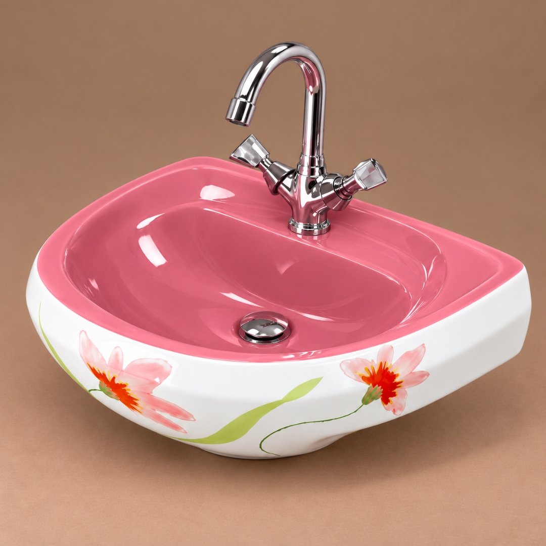 Sonet RP- 1021, washbasin with pedestal (view 5)
